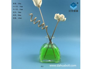 熱銷(xiāo)150ml平口玻璃蒙古包香薰瓶