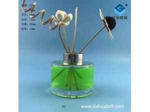 180ml絲口圓形香薰玻璃瓶