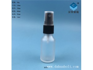 15ml磨砂玻璃噴霧精油分裝瓶